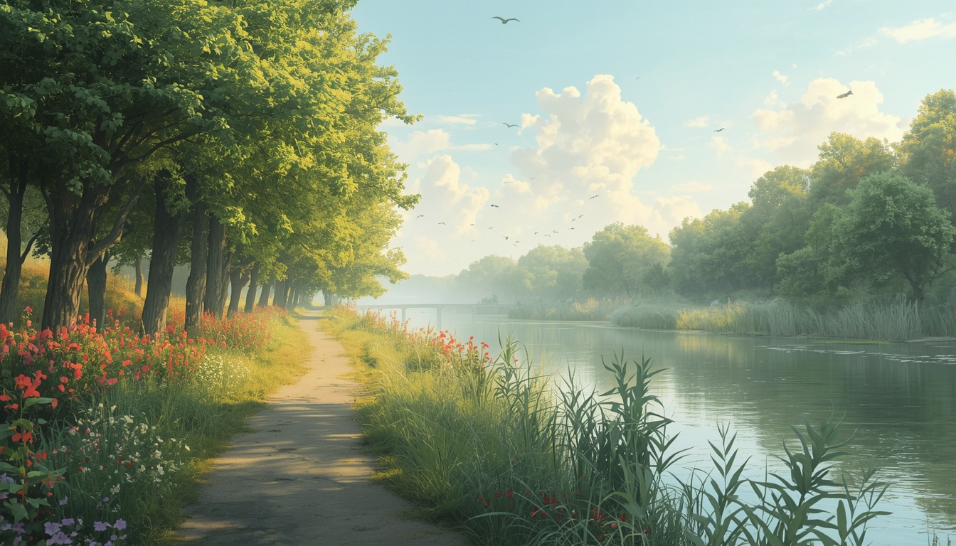 Riverside morning walk with Cleanvital